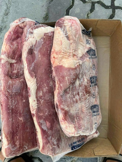 ba chỉ bò đông lạnh